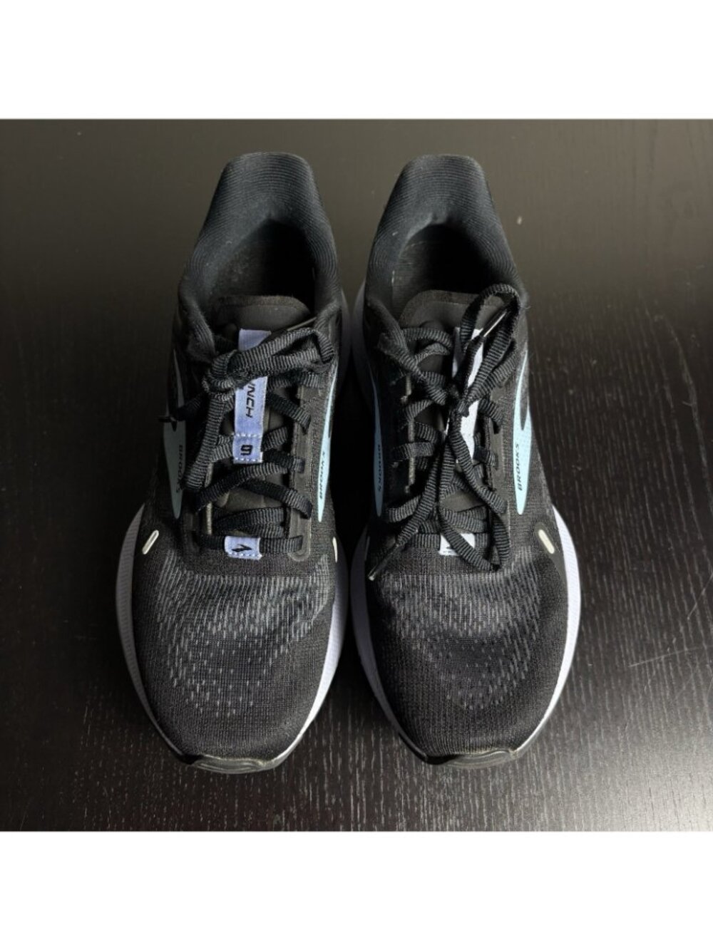 BROOKS Womens Size 7.5 Black Launch 9 Running Shoes Sneakers - Picture 4 of 11